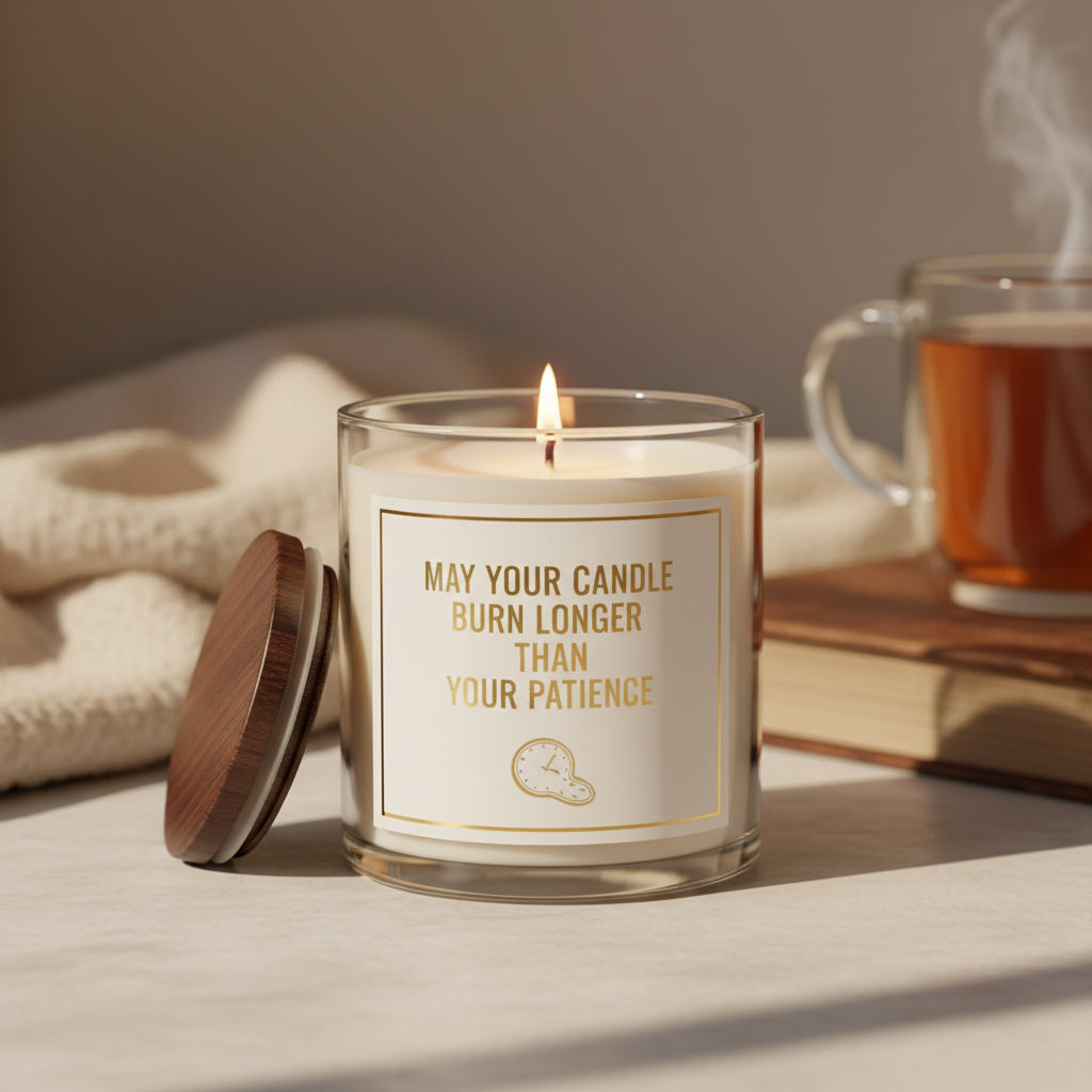Funny Humor Printed & Unik Candles