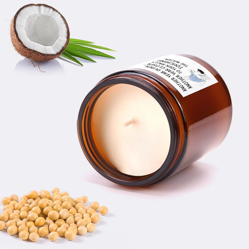 Birthday Gifts for Men Dad Boyfriend Him Husband Grandpa Brother Uncle Coworker Best Friend, Funny Present 65Th 30Th 75Th 60Th 40Th 50Th Birthday Gift Ideas, Happy Birthday Candles Unique Mens Gifts