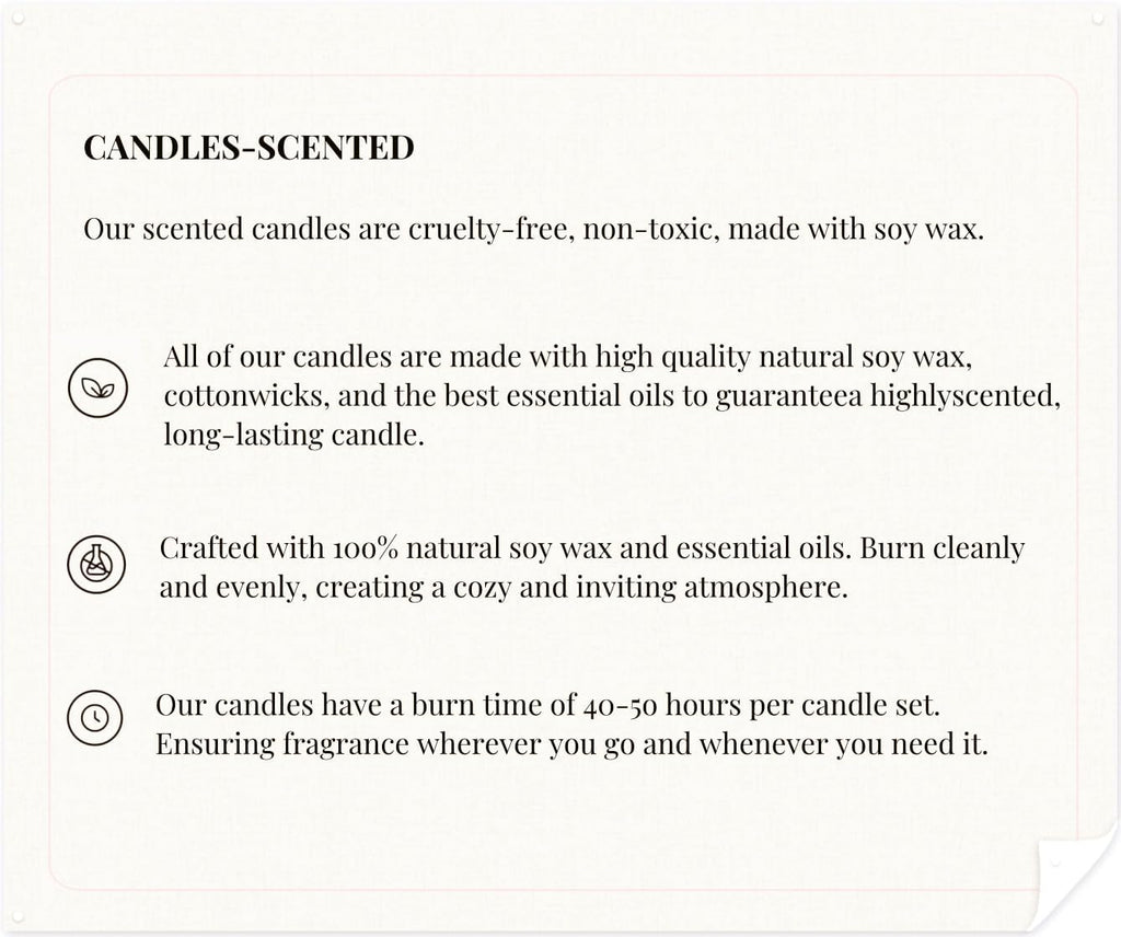 I Love You Gifts for Her, Romantic Gifts for Anniversary Wedding, Showing Your Love and Appreciation for Friend Wife Husband Women Men Mom BFF, Vanilla Scented Candle
