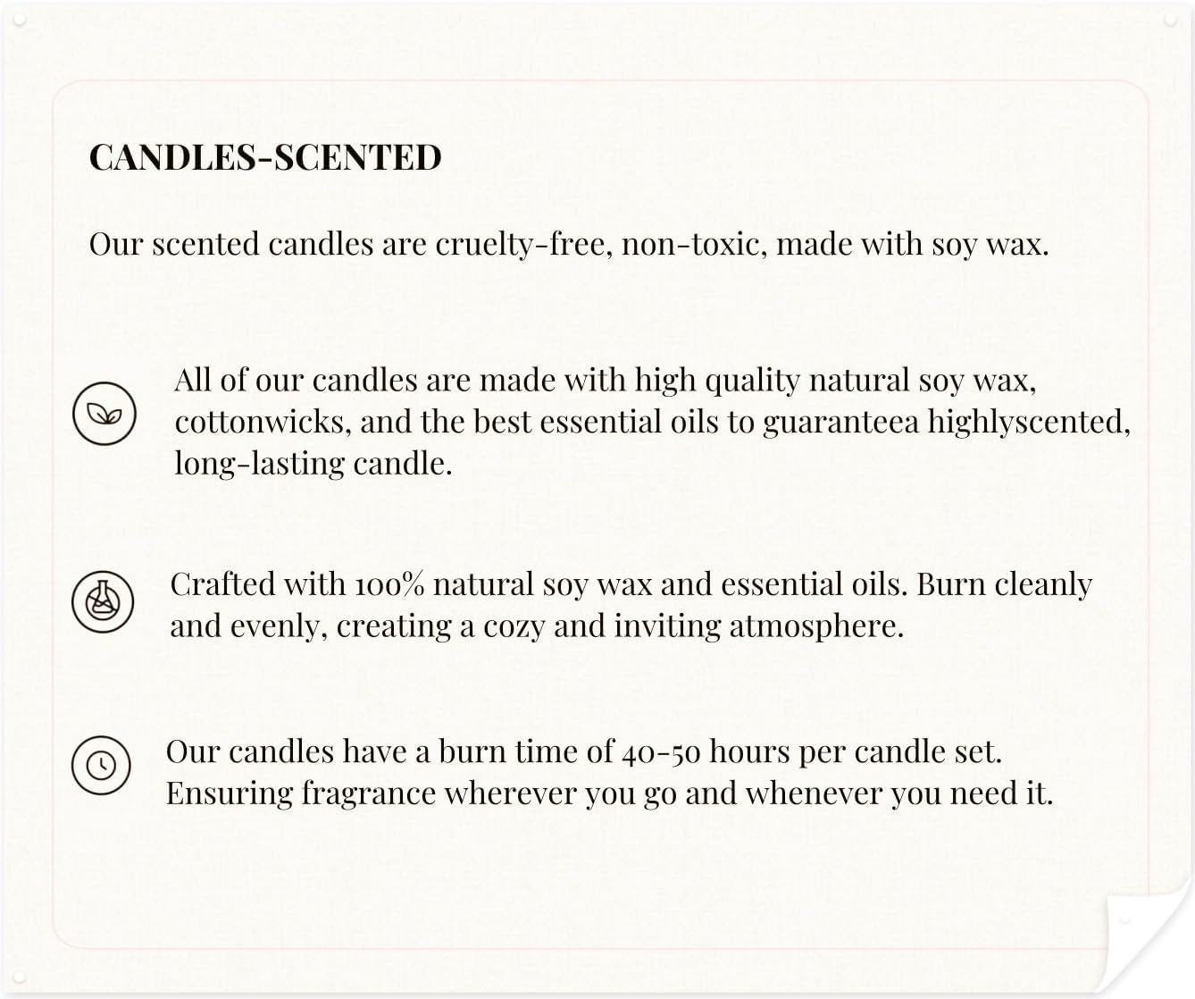 I Love You Gifts for Her, Romantic Gifts for Anniversary Wedding, Showing Your Love and Appreciation for Friend Wife Husband Women Men Mom BFF, Vanilla Scented Candle