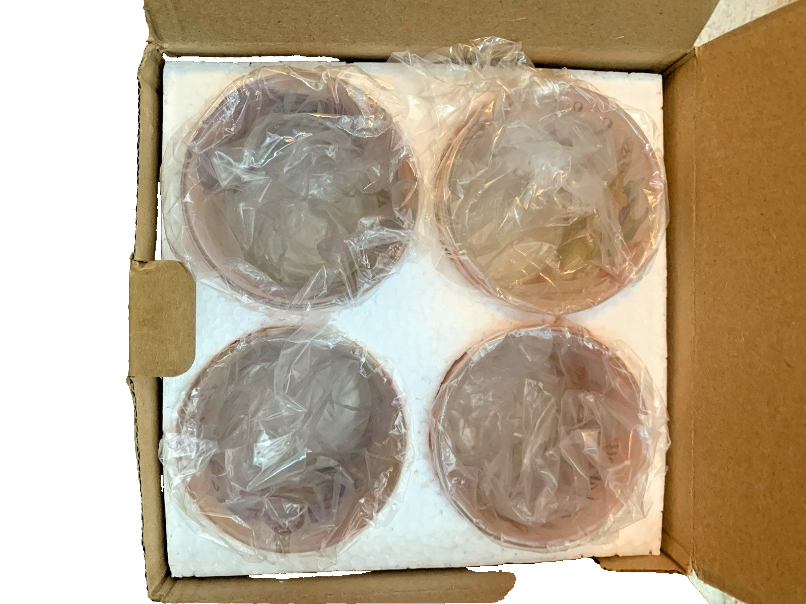 Thanksgiving Candle Holders 4PCS, SHMILMH Glass Votive Candle Holders Tea Lights