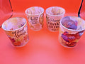 Thanksgiving Candle Holders 4PCS, SHMILMH Glass Votive Candle Holders Tea Lights
