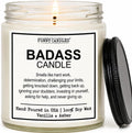 Congratulations Gifts for Women - Funny Congrats, New Job, Promotion & Graduation Gift for Her, Coworker, Boss, Best Friend - Vanilla Soy Candle, 45 Hr Burn, USA Made