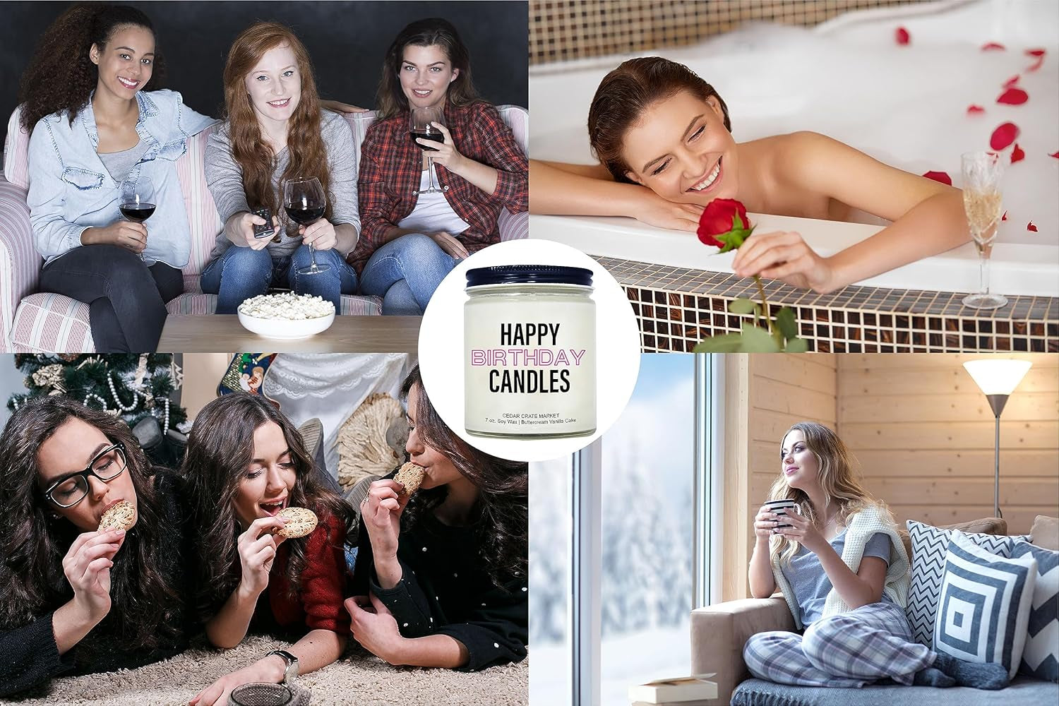 - Birthday Gifts for Women | in Banana Years You'Re Bread | Birthday Candles Gift Idea for Women | Funny Present Ideas for Friends | 100% Soy Wax | Made in USA