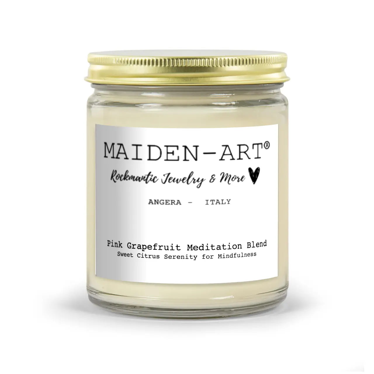 Elevate Your Mindfulness Practice with the Pink Grapefruit Meditation Blend Candle