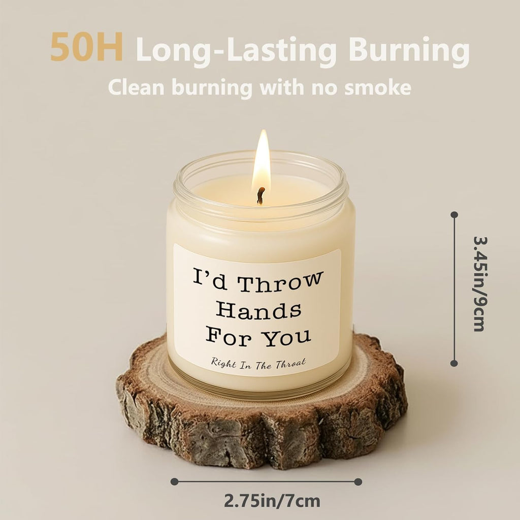 Gifts for Women, Birthday Gifts for Women, Unique Friendship Gift for Womens, Best Friend, Her, Sister, Bestie, Girlfriend, Mom, Funny Scented Candle with Replaceable Stickers