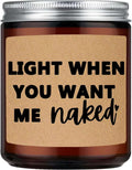 Anniversary Valentines Day Gifts for Her, Him, Funny Wedding Gift for Men, Women, Boyfriend, Girlfriend, Husband, Wife, Birthday, Christmas Gifts, Lavender Scented Candle