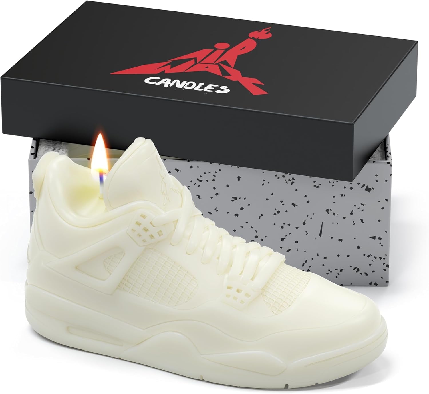 Sneaker Candle with Giftbox -  - Hypebeast Gift for Teenage Boys - Gifts for Men Candles - Sneakerhead Gifts for Teenage Boys - Unique Gift for Him - Sneaker Head Room Decor