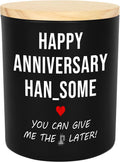 Funny Gifts for Him - Long Lasting Vanilla Lavender Scented Candle 10Oz - 1 Year 10 Year 30Th 50Th Anniversary Wedding Gifts for Men Husband Him Boyfriend from Her Girlfriend Wife