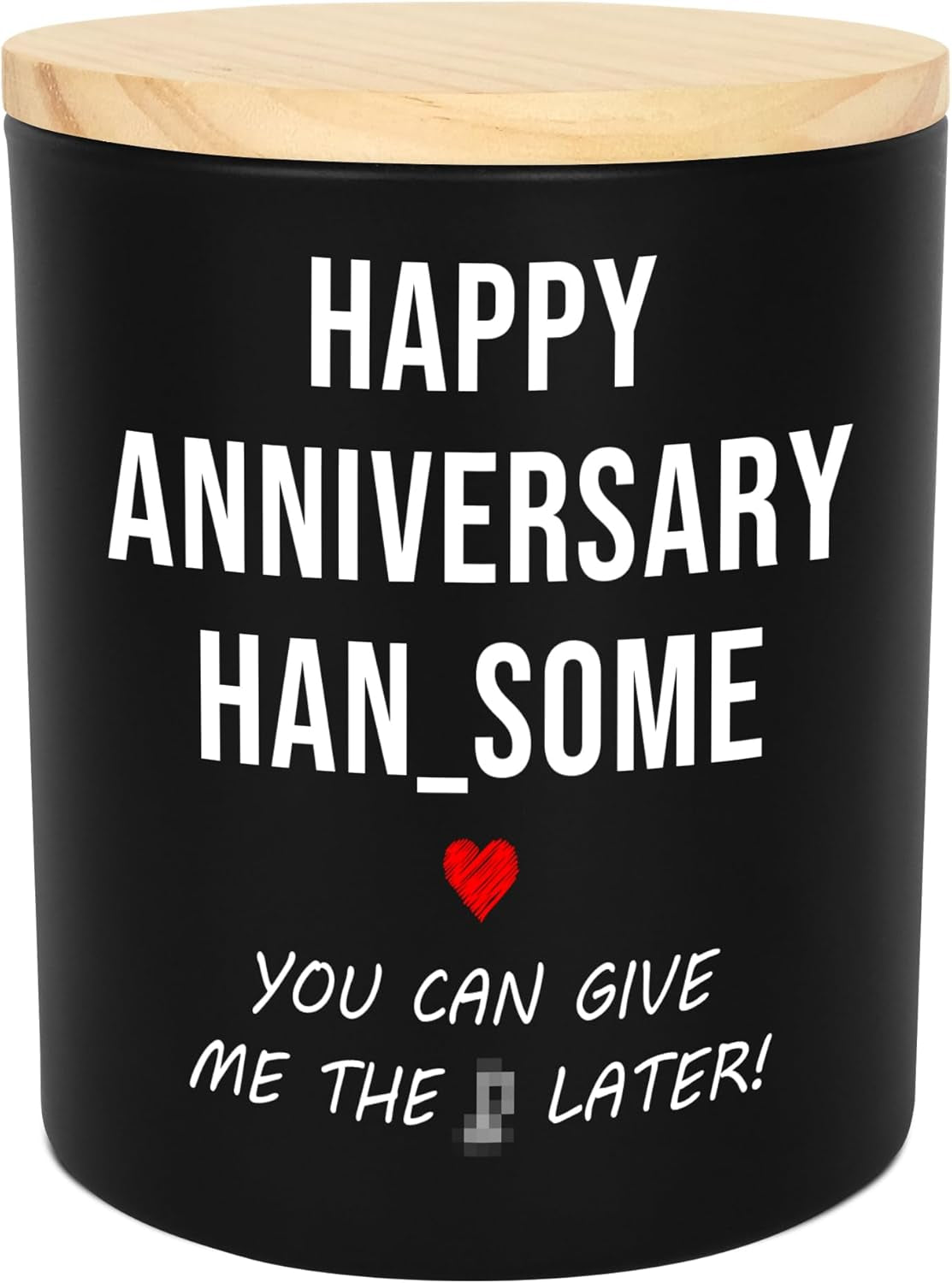 Funny Gifts for Him - Long Lasting Vanilla Lavender Scented Candle 10Oz - 1 Year 10 Year 30Th 50Th Anniversary Wedding Gifts for Men Husband Him Boyfriend from Her Girlfriend Wife