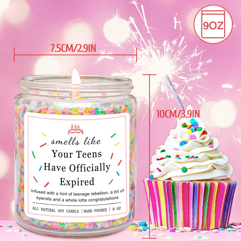 Birthday Candles Gifts for 20 Year Old Female, Happy 20Th Birthday Decorations F
