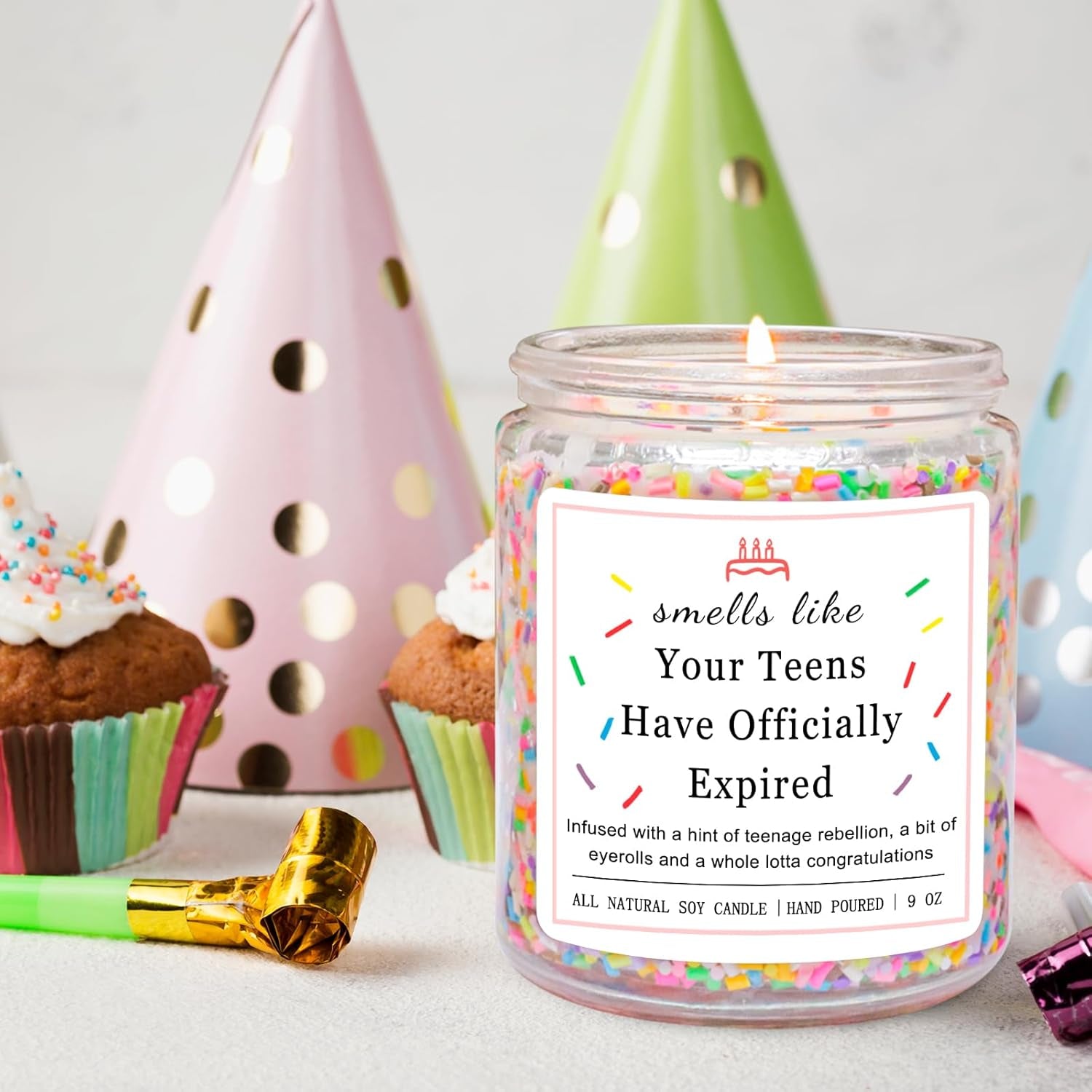 Birthday Candles Gifts for 20 Year Old Female, Happy 20Th Birthday Decorations F