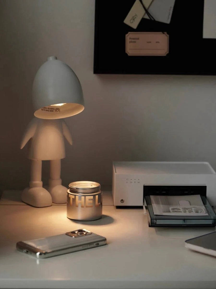 Lil Robot Electric Candle Warmer Lamp for Large Candles