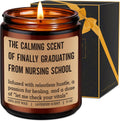 Candle, Nursing School Graduation Gifts for Nurse Student, Graduation Gifts for New Grad Nurses, Funny Grad Presents for Nursing Students Graduates, Future RN LPN Presents for Her
