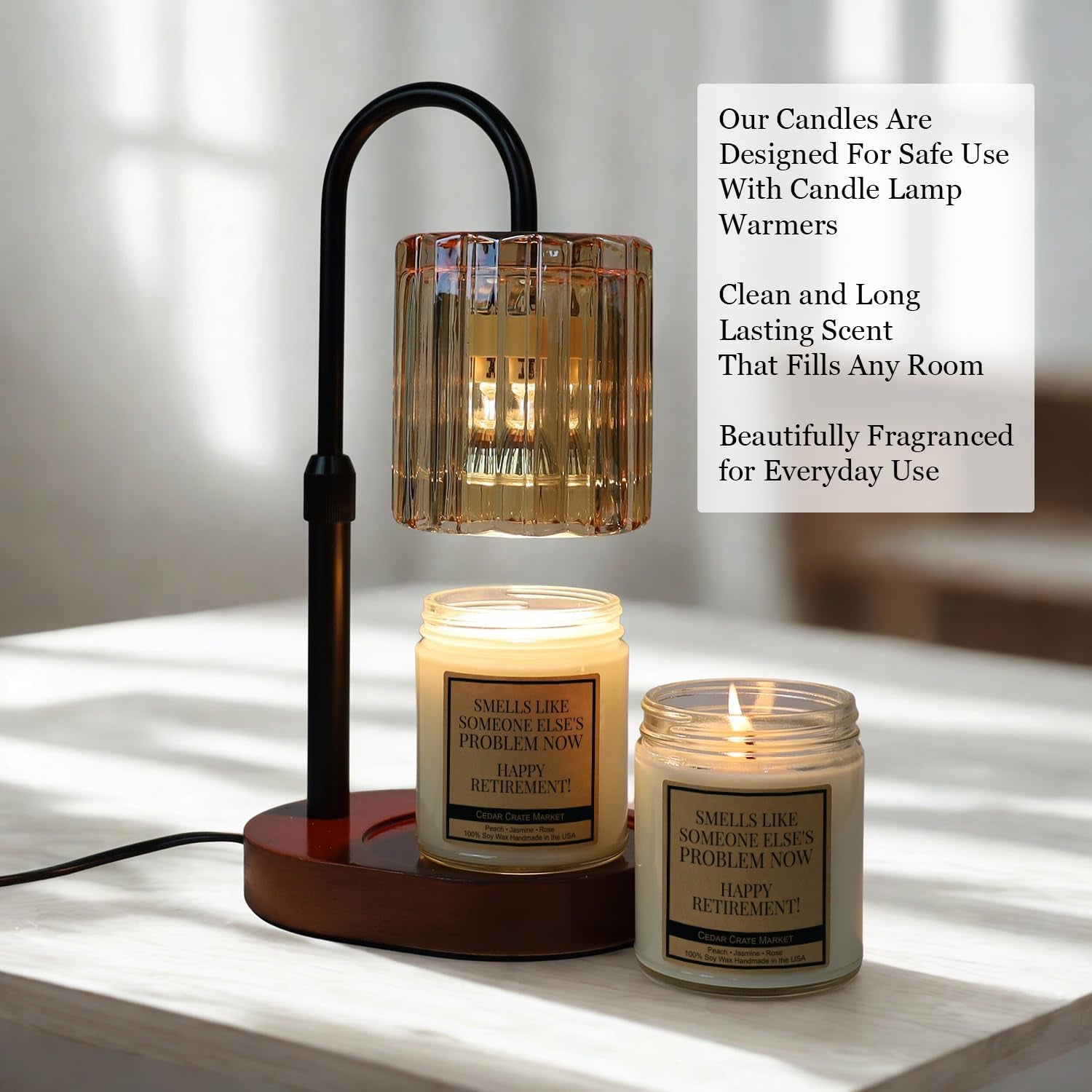 - Retirement Gift for Woman, Men, Teacher - Smells like Someone Else'S Problem Now, Funny Retirement Candle, Farewell & Goodbye Coworker Gift, Best Retired Presents 2025