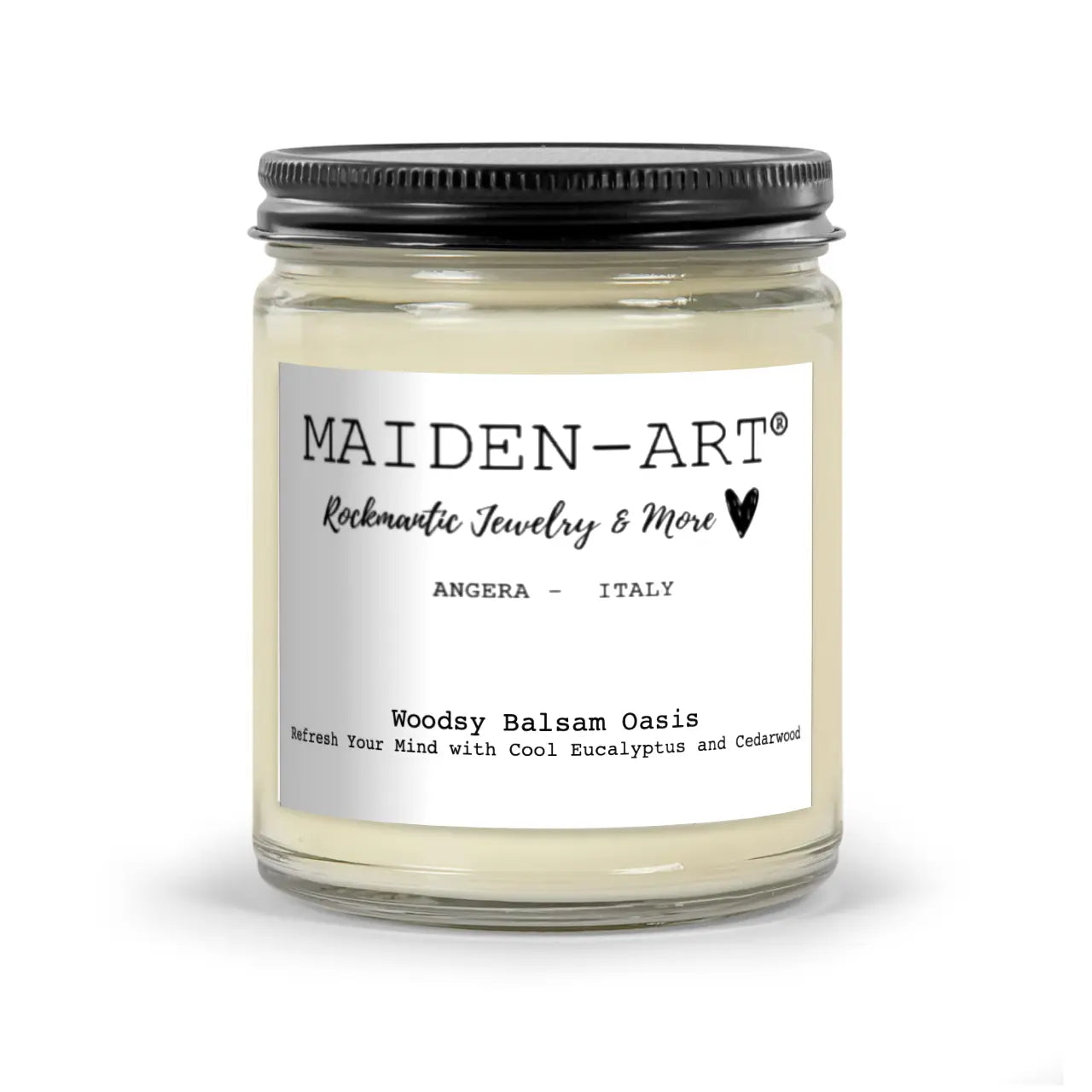 Transform Your Space with the Woodsy Balsam Oasis Aromatherapy Candle - Perfect for Mindfulness & Meditation